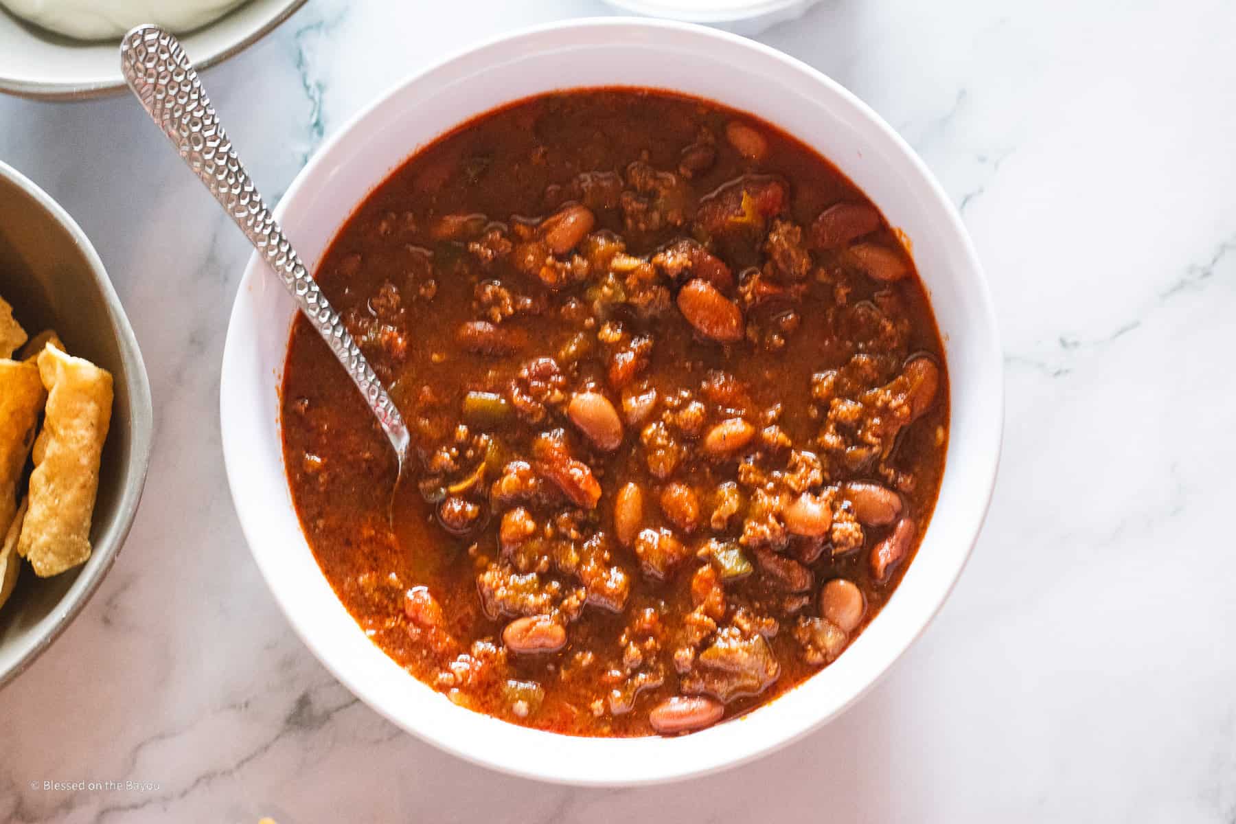 bowl of chili