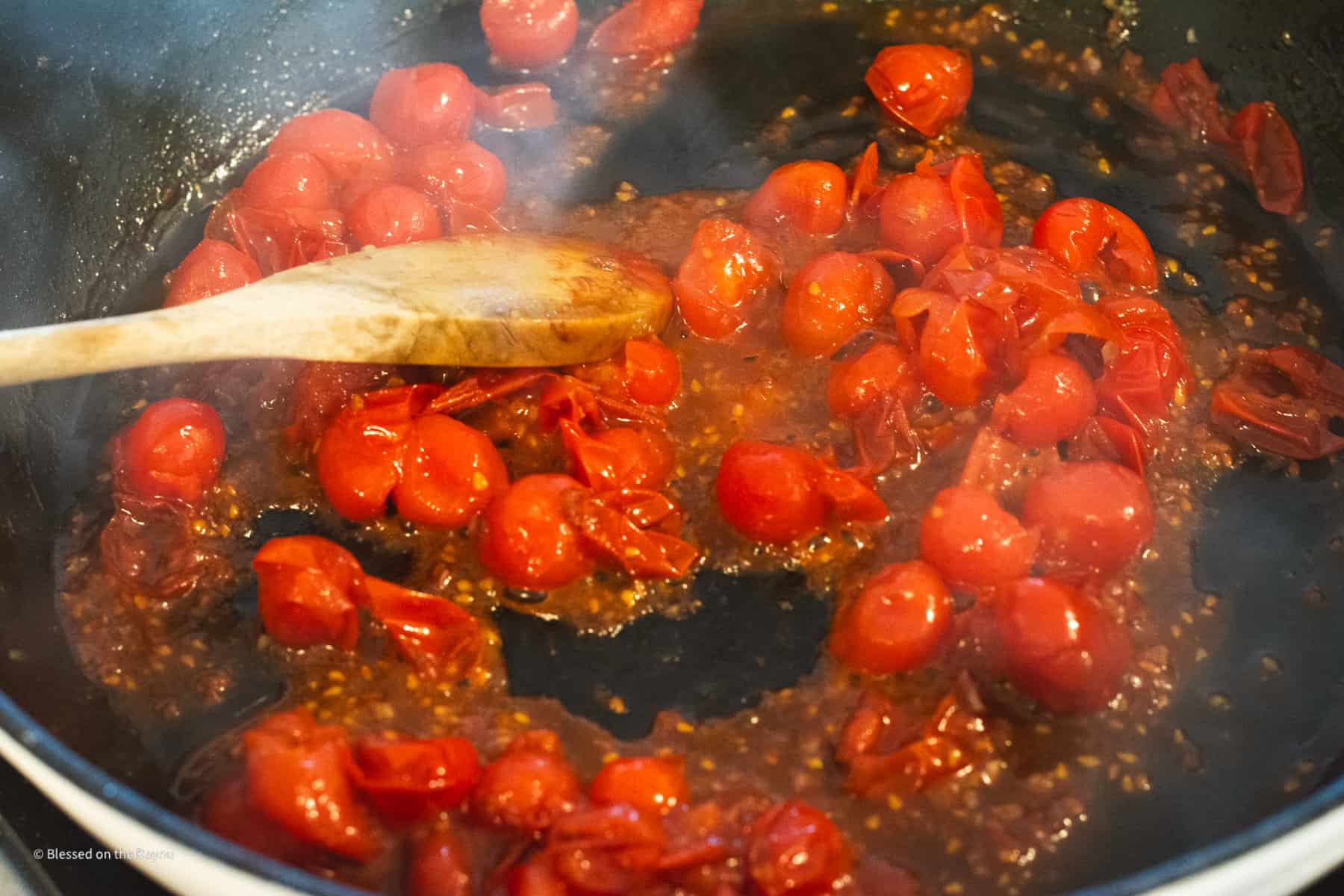 Cherry Tomatoes Cooking