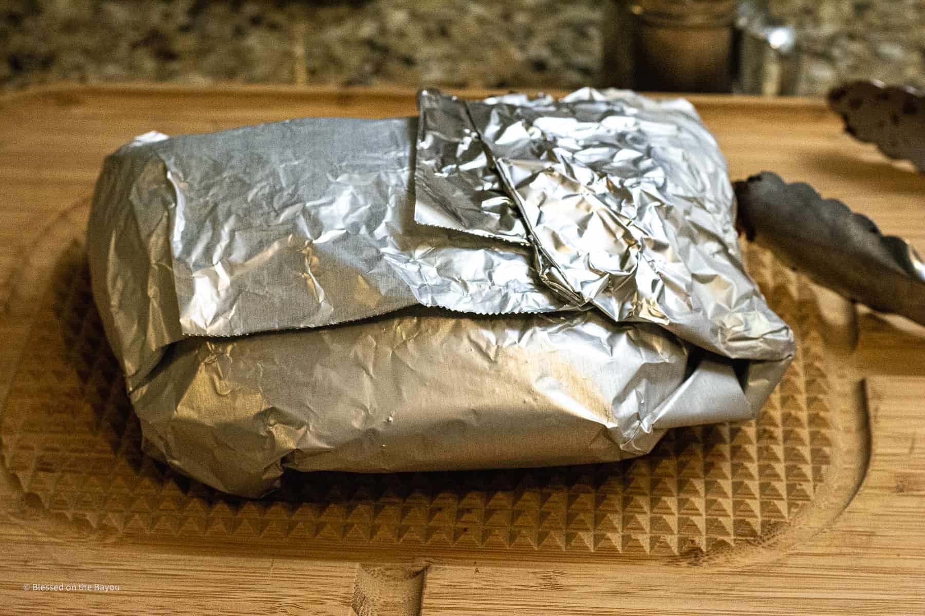 tritip in foil