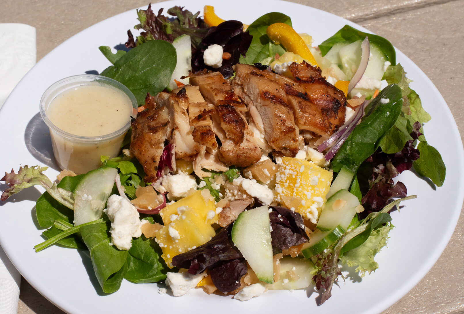 Caribbean Salad with Chicken