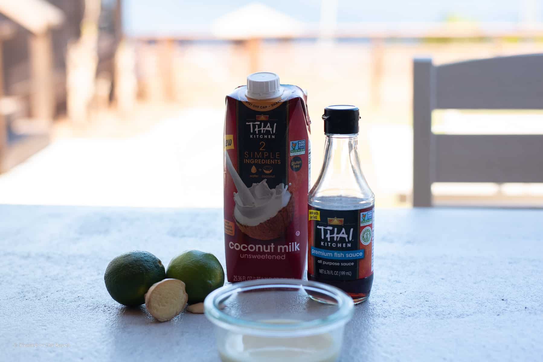 Coconut Lime Dressing Ingredients